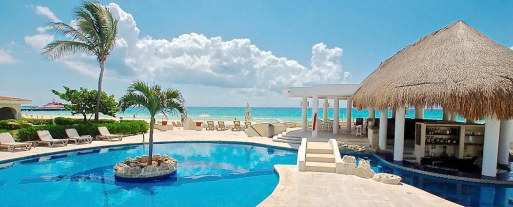Departamento Frente Al Mar Con Dos Recamaras Y Seguridad 24 H A Dos Cuadras De La Quinta Avenida Playa del Carmen Extérieur photo
